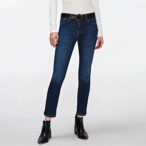 7 For All Mankind Dark Wash Roxanne Ankle Jeans Size 24